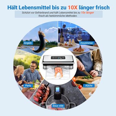 Вакуумний пакувальник 160 Вт VS04 Inkbird