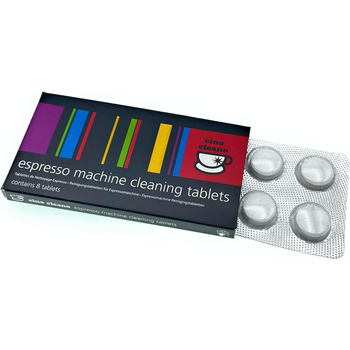 Таблетки для чищення кавоварок 8 таблеток Cino Cleano