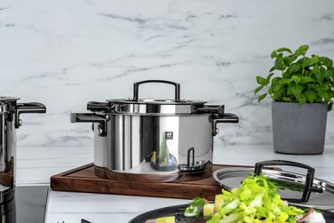 Набір каструль з нержавіючої сталі, 9 предметів чорний Bellasera Zwilling