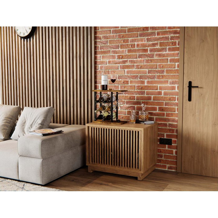 Стеллаж для вина металлический на 6 бутылок LOFT 6 Lenmar