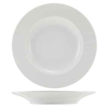 Тарілка для пасти 28.5 см, Incise Porcelain Lavara, GenWare