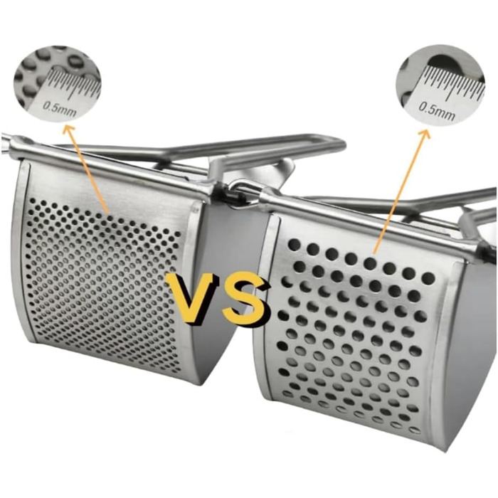 Картопляний товкачильник - Прес для шпецле - Професійний картопляний прес - Картопляний прес для картопляного пюре, фруктових соків, овочевого пюре, картопляної каші (картопляний прес з великим отвором)