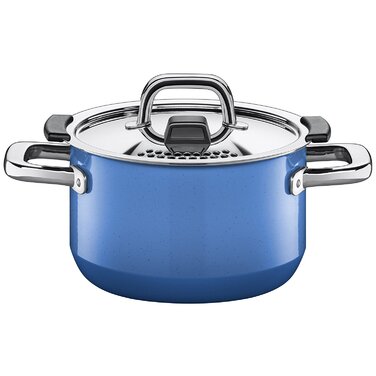 Набор кастрюль 8 предмета Nature Blue Silit