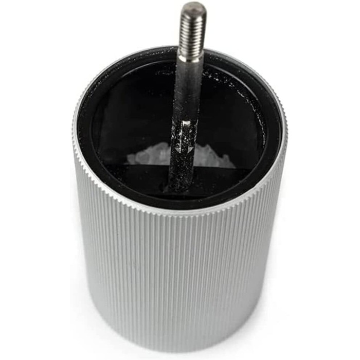 Соляна лінія 12 см кам'яна сіль - Класичне регулювання помелу - Алюміній та перероблена деревина з ущільненням PEFC - Натуральний колір One Size Natural - 12 см