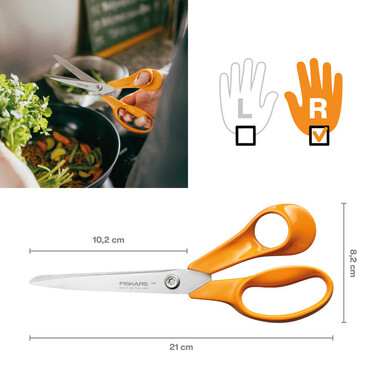 Ножиці Fiskars Classic універсальні 21 см (1075031)