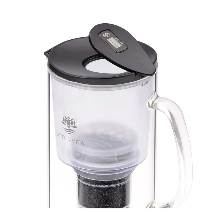 Скляний фільтрувальний графін 1,4 л Lotus Vita