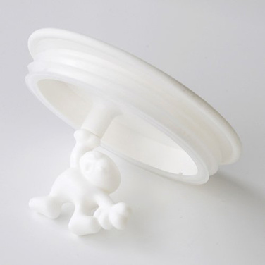 Ємність для зберігання 0,9 л прозора / біла Gianni Alessi