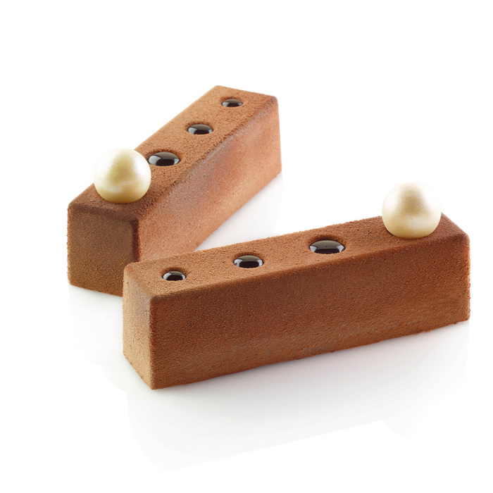 SQ023/YL Форма силіконова 600x400 мм, 'поліно' 117х29,5 мм, h 34 мм