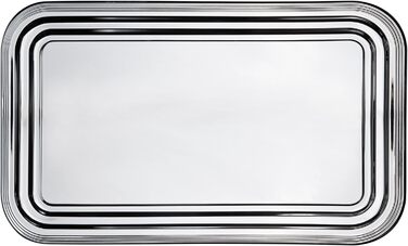 Блюдо для вечеринок / Сервировочное блюдо / Сервировочный поднос / Рыбное ассорти / Фруктовое блюдо Металл 53 см x 32,5 см, 3 шт.