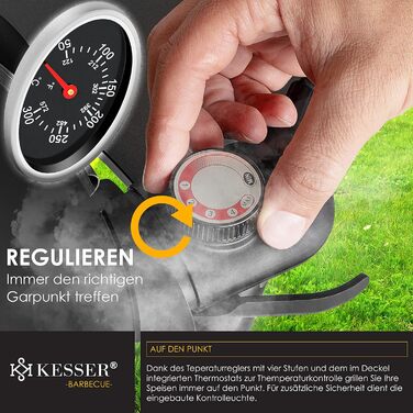 Электрический гриль 2 в 1 2400 Вт KESSER