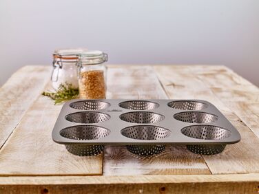 Деко для випічки булочок, 32 x 30 х 3 см, Laib und Seele RBV Birkmann