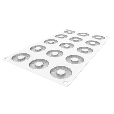 TUTÙ 7 Форма силіконова Ø45 h6,5 мм (15x7 мл)