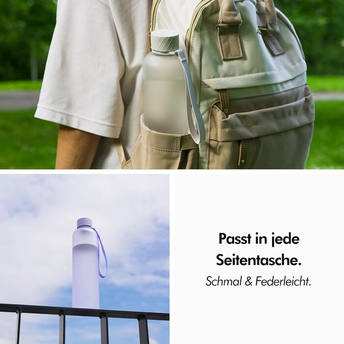 Пляшка для пиття KIVY об&39ємом 1,5 літра - підходить для газованих напоїв та герметична - для спорту, школи та офісу - спортивна пляшка для пиття для тренажерного залу - пляшка для газованої води об&39ємом 1,5 літра - можна мити в посудомийній машині (св