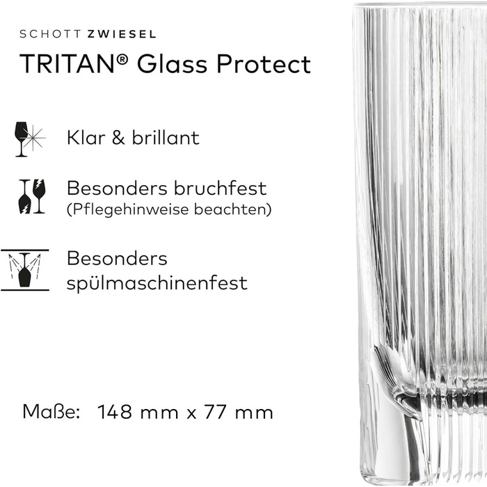 Набір келихів для лонгдрінків 4 шт 410 мл Fave Schott Zwiesel