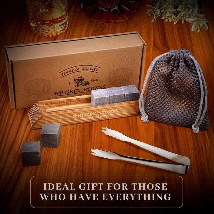 Камені для віскі 6 шт aweker