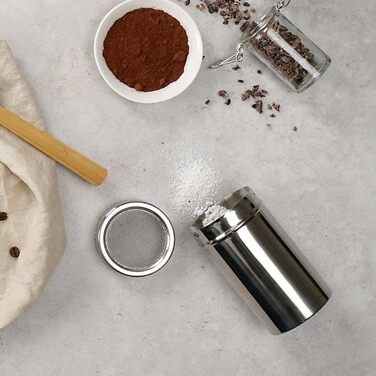 Шейкер з кришкою 7x13 см, сітчастий Fackelmann