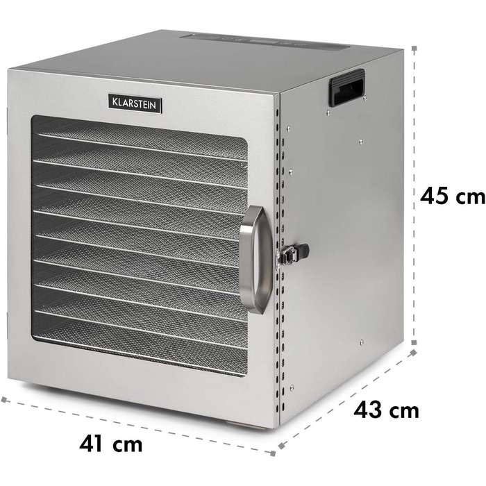 Дегідратор на 10 полок, 1000 Вт  Captain Jerky 110 Klarstein