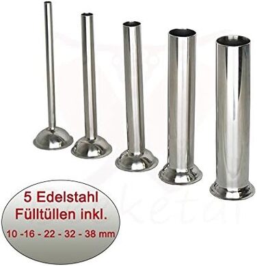 Наповнювач для ковбас промисловий горизонтальний 7 л BTH07 Beeketal