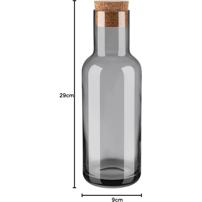 Графин для воды 1 л, дымчатый Fuumi Blomus