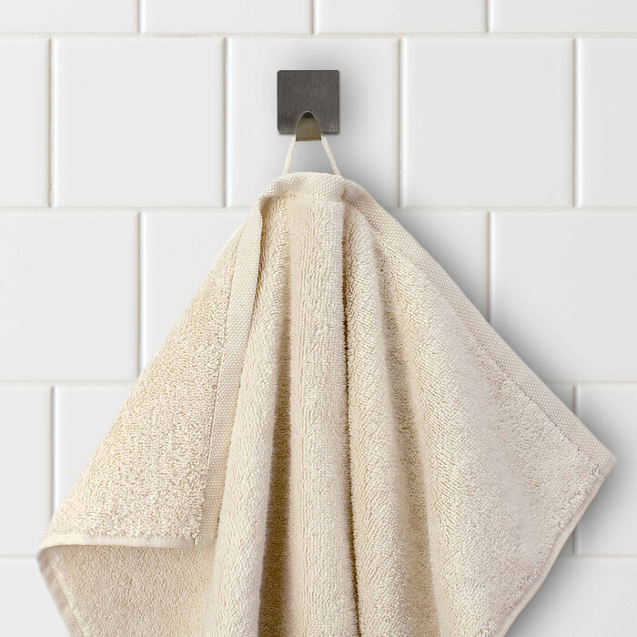 Рушник для гостей 30 x 50 см молочний Chenillebiesen Wellness Möve