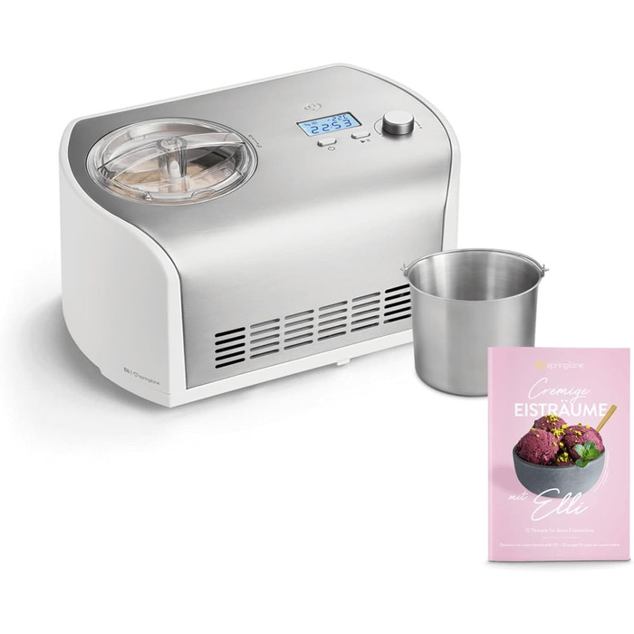 Морожниця 1,2 л з компресором, що самоохолоджується 135 Вт Springlane Kitchen