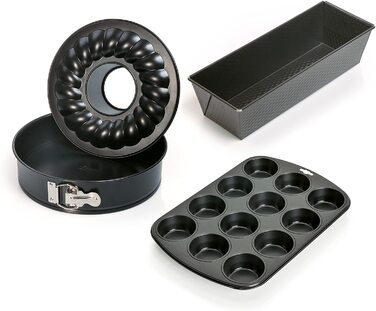 Набір з 4 форм для випічки Classic Kaiser