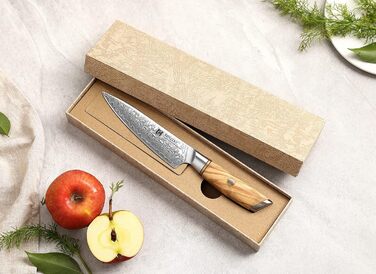 Універсальний ніж 13 см, дамаська сталь XINZUO