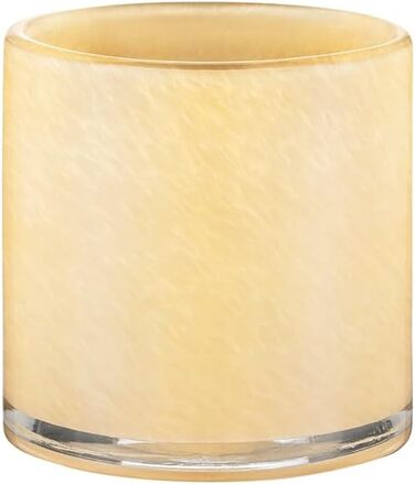 Подсвечник стеклянный, размер S, 8 x 8,5 см желтый SAGA Blomus