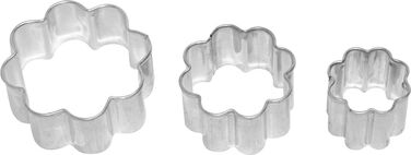 Набір форм для печива у вигляді троянд, 3 предмета, RBV Birkmann