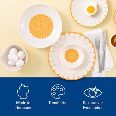 Обідня тарілка 26,6 см, помаранчевий Fleur Villeroy & Boch
