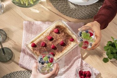 Форма універсальна з кришкою 2,0 л MASTERSEAL GLASS Tefal