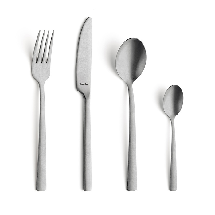 Набір столових приладів 16 предметів MANILLE STONEWASH Amefa
