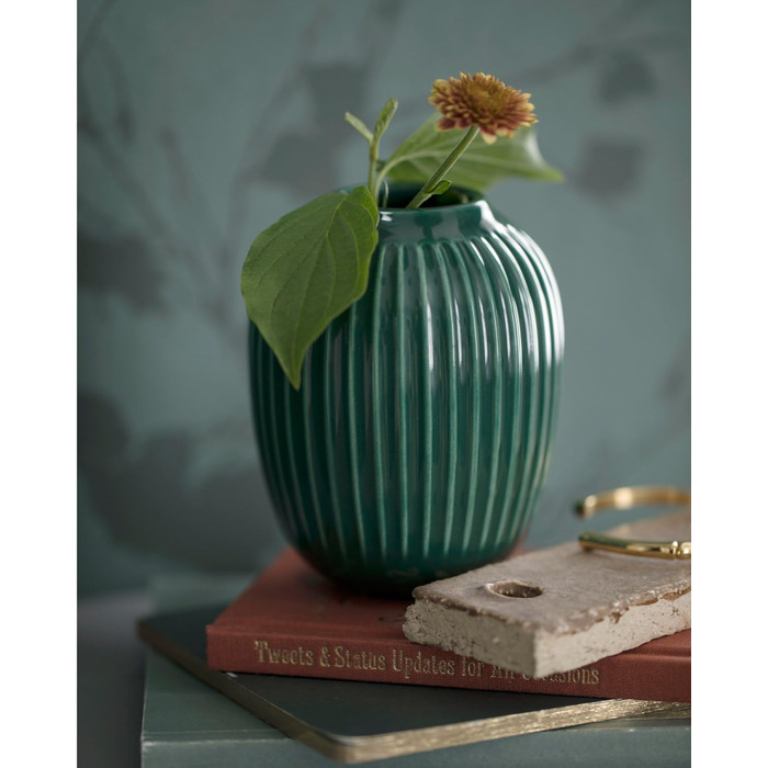 Ваза 10,5 см, зелена Hammershøi Kähler