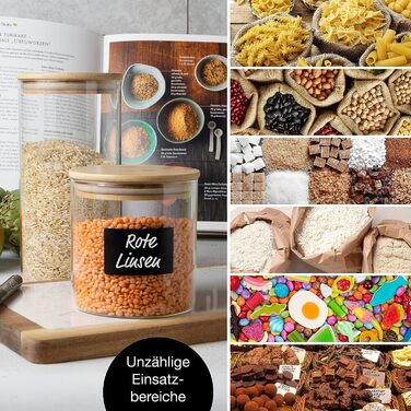 Набір ємностей для зберігання з кришками 3 предмети Moritz & Moritz