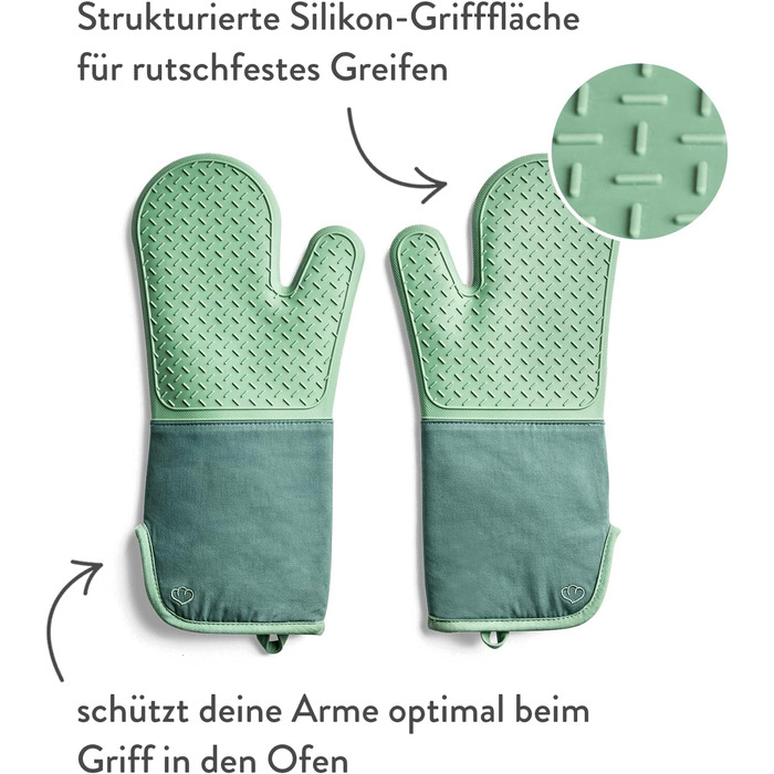 Набір прихваток для духовки 2 шт., м'ятний Springlane Kitchen