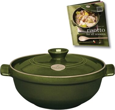 Жаровня для різотто Ø 28 см оливкова Emile Henry