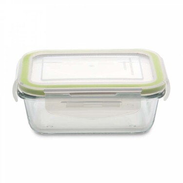 Контейнер харчовий прямокутний BergHOFF, скляний, 14,5 х 11 см, 0,33 л