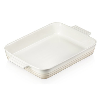 Блюдо для запікання 32х25 см Meringue Le Creuset