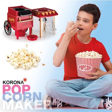 Машина для цукрової вати Korona 41200, пластик (машина для попкорну)