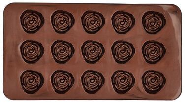 Форма для приготування шоколадних цукерок у вигляді троянд, 2 шт, 11,5 х 21 см, RBV Birkmann