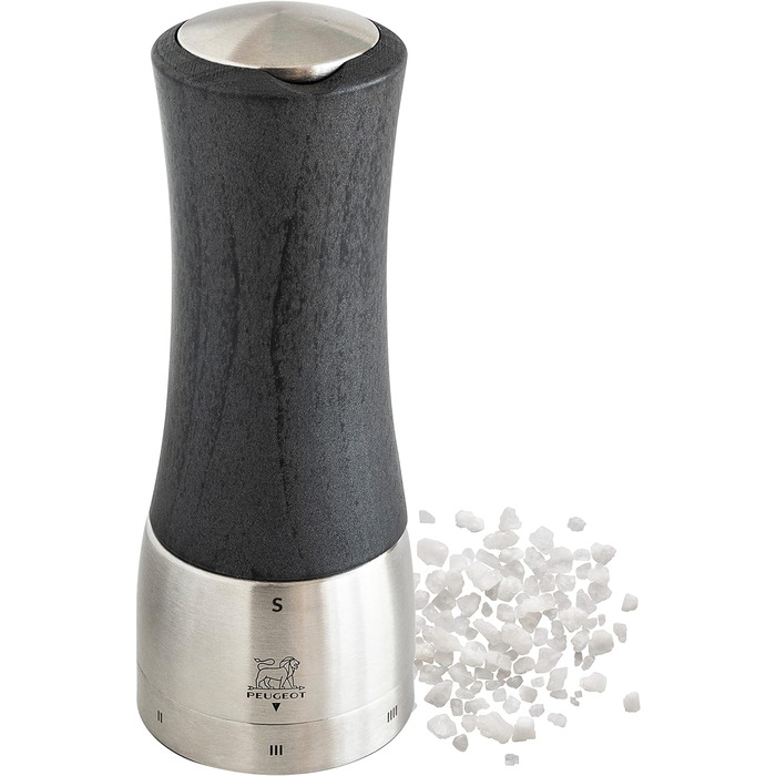 Ручне регулювання помелу u'Select, висота 16 см, 36140 (соляний млин, графіт)
