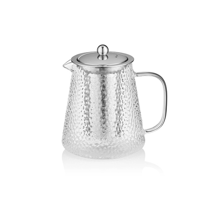 ARDESTO Заварник Gemini, 950 мл, боросилікатне скло, нержавіюча сталь