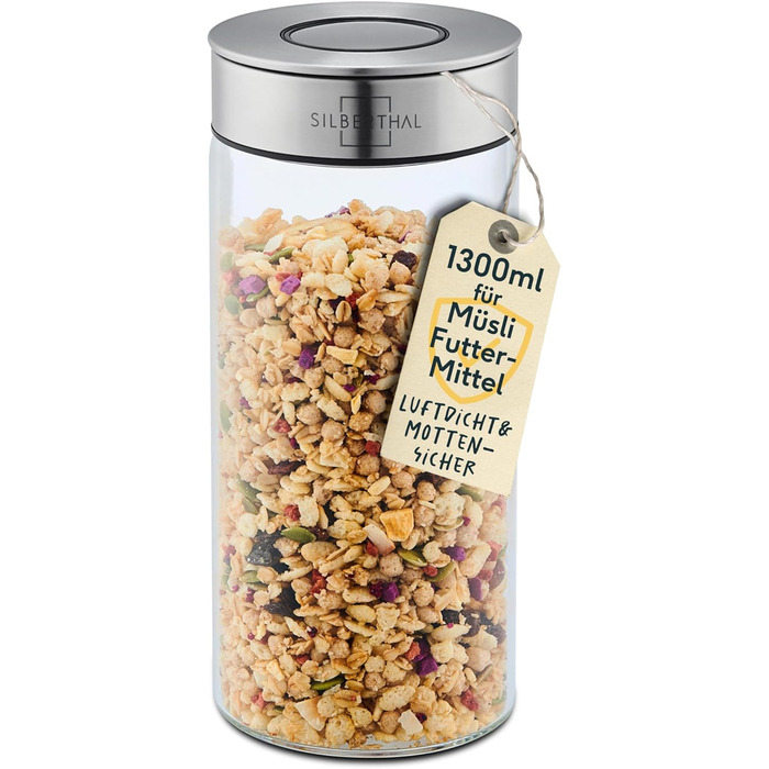 Контейнер для зберігання 1300 мл з герметичною кришкою Silberthal