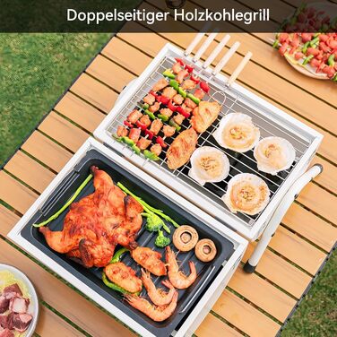 Портативний гриль для барбекю DOKKOME