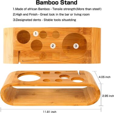 Высококачественный набор шейкеров для коктейлей, 10 шт.,  Hossejoy