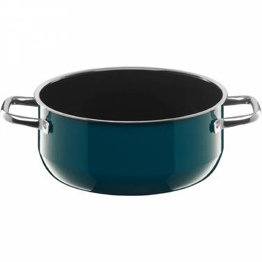 Каструля 22 см, зеленувато-синя Compact Silit