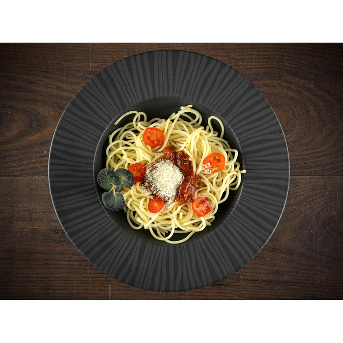 Набор из 4 керамических тарелок для пасты 27 см, Vesuvio Creatable