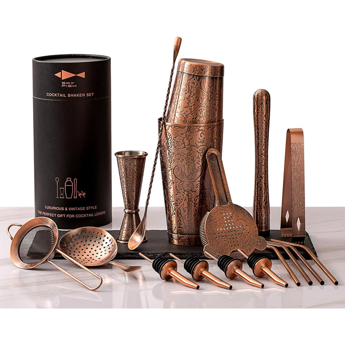 Набір шейкерів для коктейлів 18 предметів SKY FISH