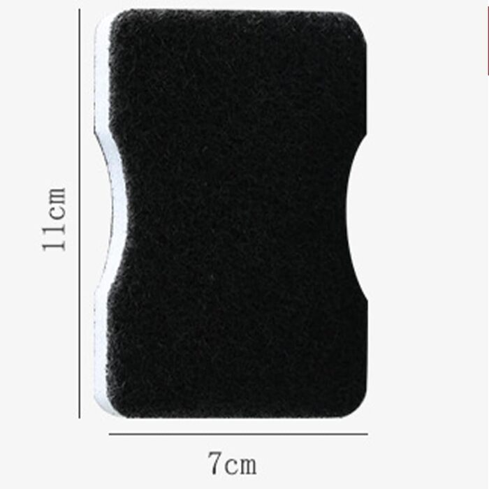 Набір губок для миття посуду 10 шт. 7 х 11 см чорно-білі DOITOOL