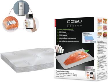 Камерний вакуумний пакувальник з нержавіючої сталі 70 л/хв, 240 Вт Caso